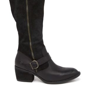 Killer Black Born Swann Boots sz 8.5